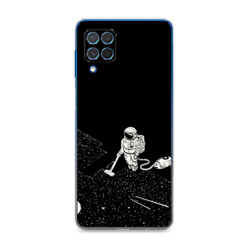фото Чехол awog "космонавт с пылесосом" для samsung galaxy m62