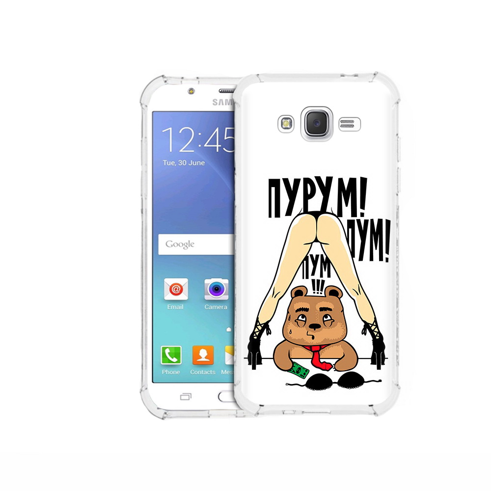 

Чехол MyPads Tocco для Samsung Galaxy J5 (2015) Пурум пум пум (PT15272.579.140), Прозрачный, Tocco