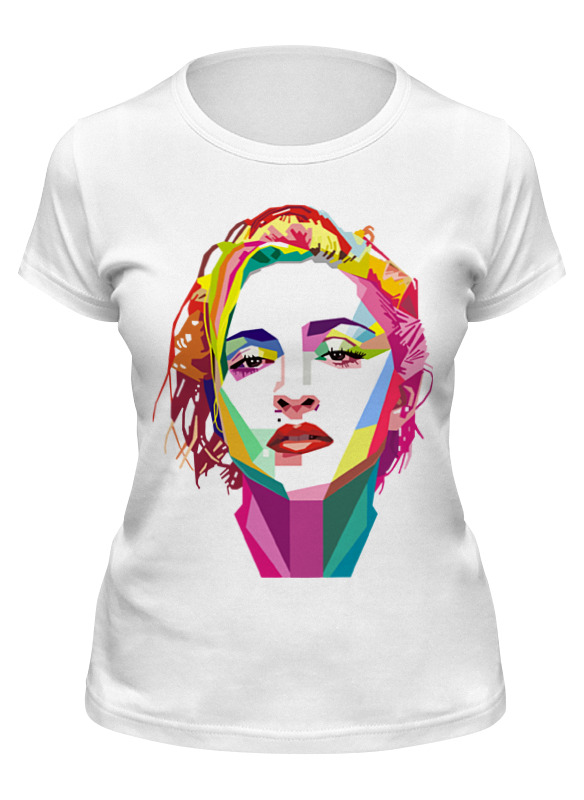 

Футболка женская Printio Мадонна (madonna) белая M, Белый, Мадонна (madonna)
