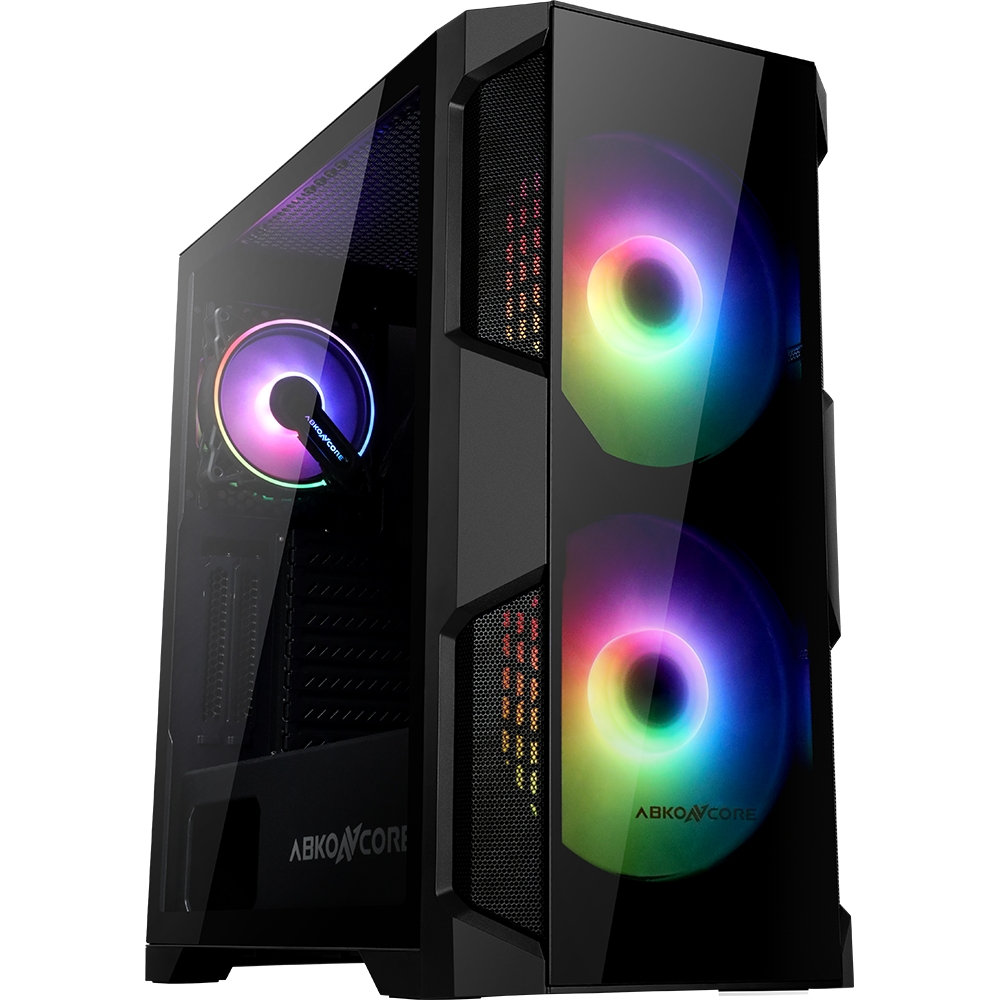 

Корпус компьютерный Abkoncore Helios 500G SYNC Black (ABHL500GS)