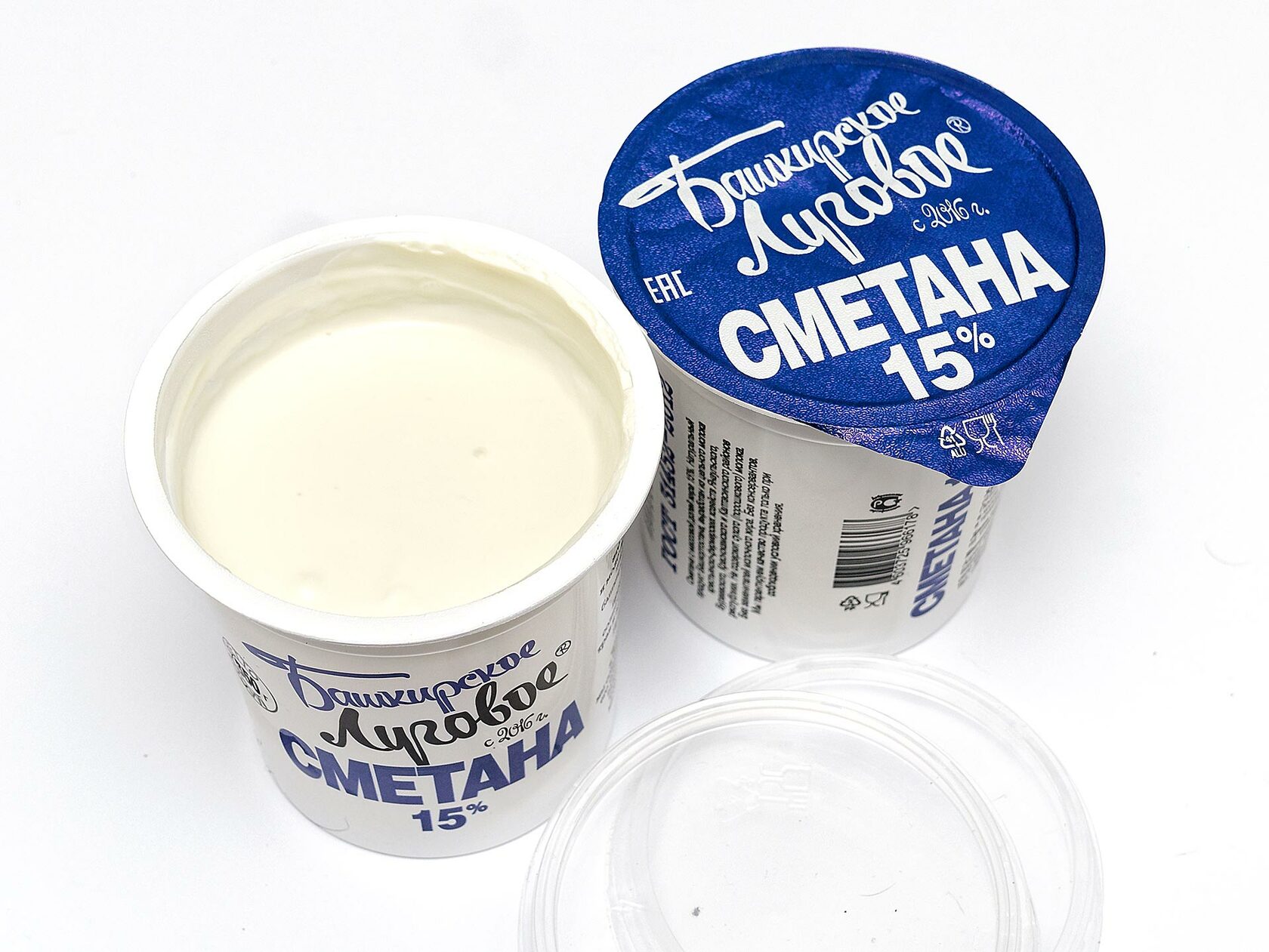 

Сметана Башкирское Луговое 15% 350 г