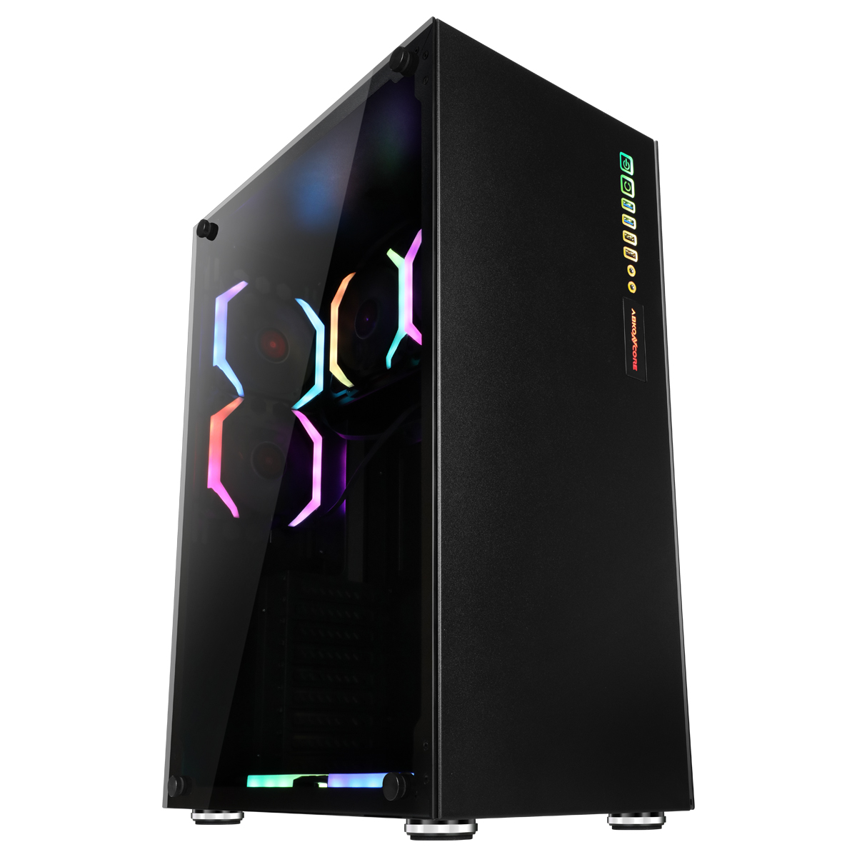 

Корпус компьютерный Abkoncore Ramsses 320 SYNC Black (ABRM320S)