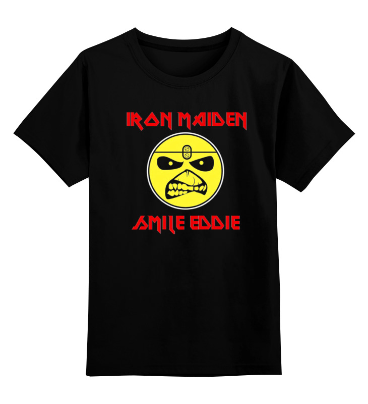 

Футболка детская Printio Iron maiden band цв. черный р. 128, Iron maiden band