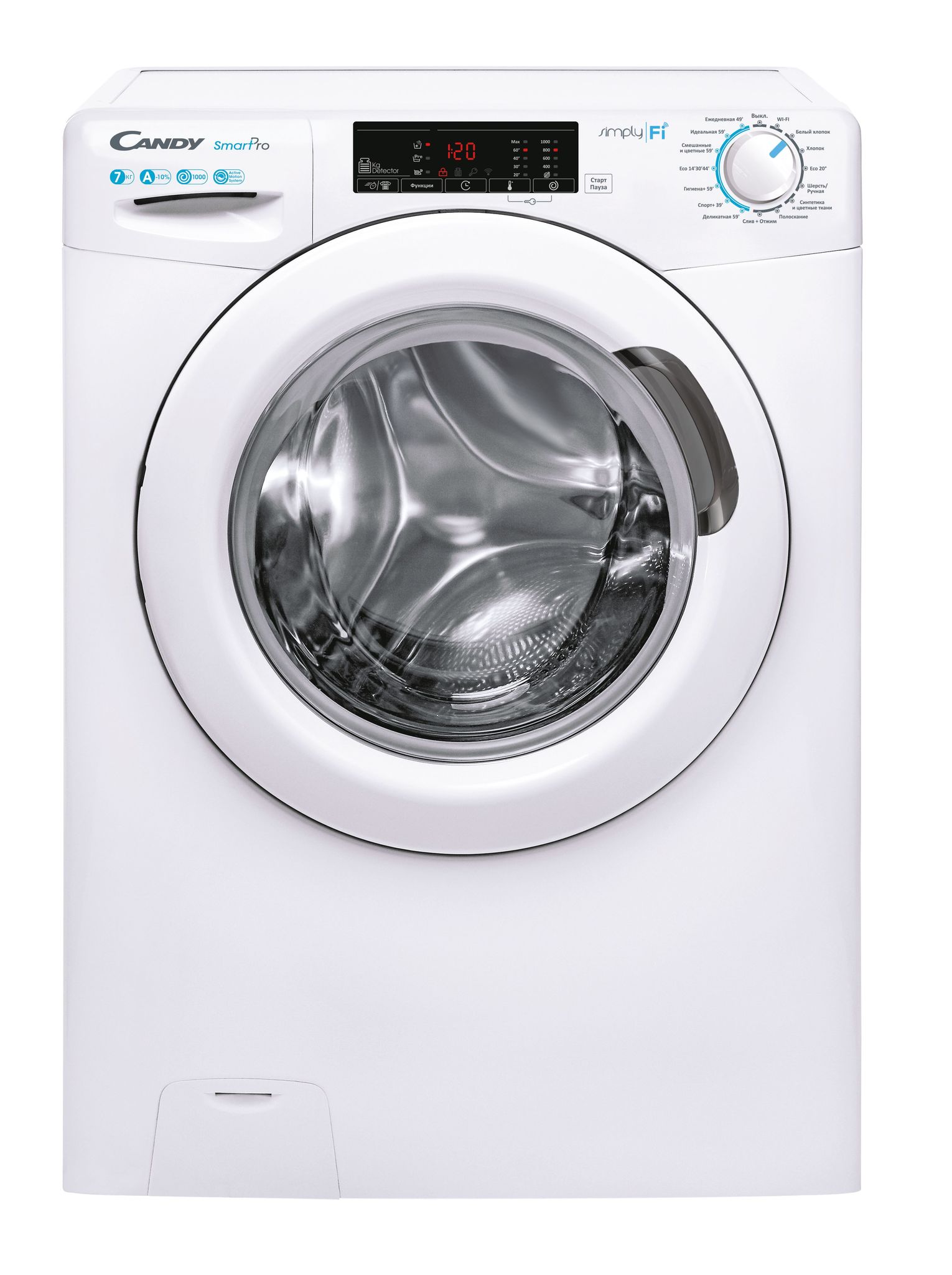 Стиральная машина Candy CO4107T1/2-07 белый стиральная машина hotpoint ariston nsb 6015 w v ru класс a 1000 об мин 6 кг белая