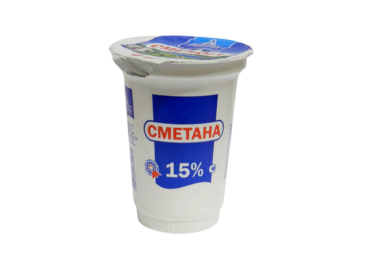 фото Сметана кубарус-молоко 15% 350 г