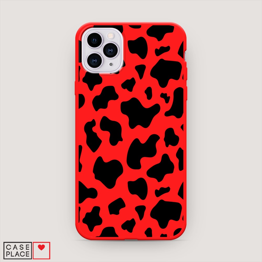 

Чехол Awog на Apple iPhone 11 Pro Max / Айфон 11 Pro Max "Пятна коровы черные", Разноцветный, 12253-1