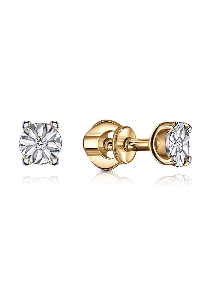 

Серьги из красного золота Kari Jewelry С113-1812Бр, бриллиант, С113-1812Бр