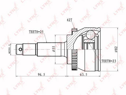 

Шрус LYNXauto CO-5770A