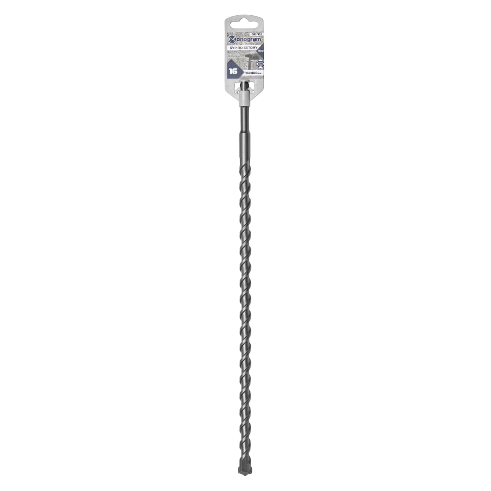 

Бур по бетону Basis (16x400х460 мм; SDS-plus) Monogram 087-959