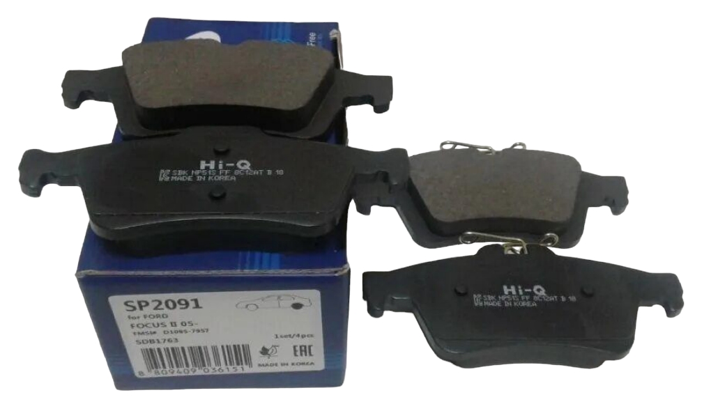 

Колодки дисковые задние Volvo S60 II/S90 II/V60 II/V90 II 16- HI-Q sp1938 SP1938
