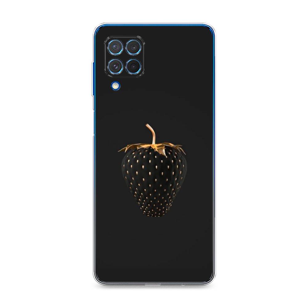 

Чехол Awog на Samsung Galaxy M62 / Самсунг M62 "Черно-золотая клубника", Черный;золотистый, 2102950-10