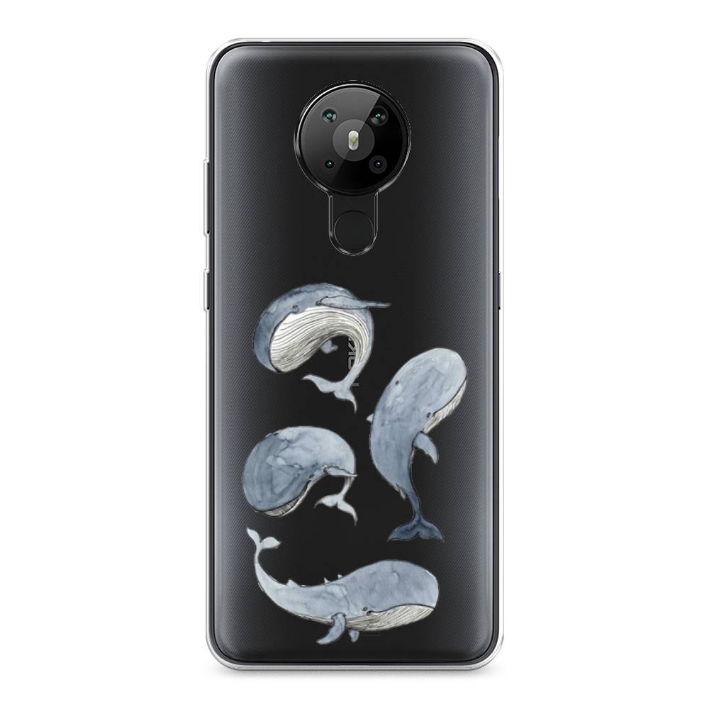 фото Чехол awog "киты" для nokia 5.3