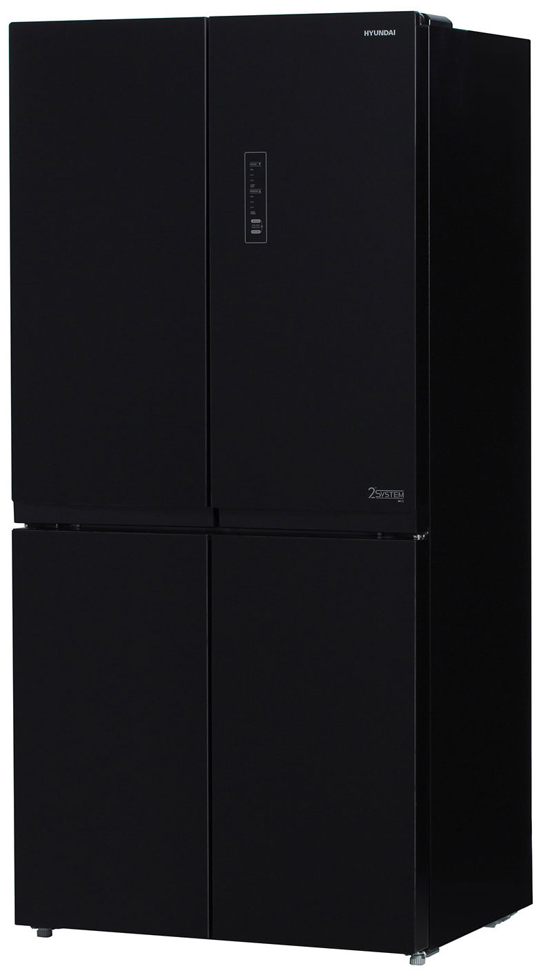 Холодильник HYUNDAI CM5005F черный радиатор охлаждения matrix 01 mt hyundai 25310 17050 luzar lrc humx01101
