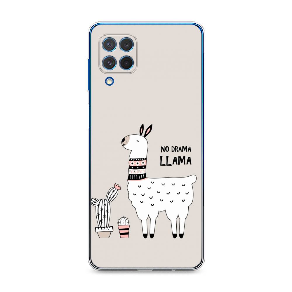 фото Чехол awog "no drama llama" для samsung galaxy m62