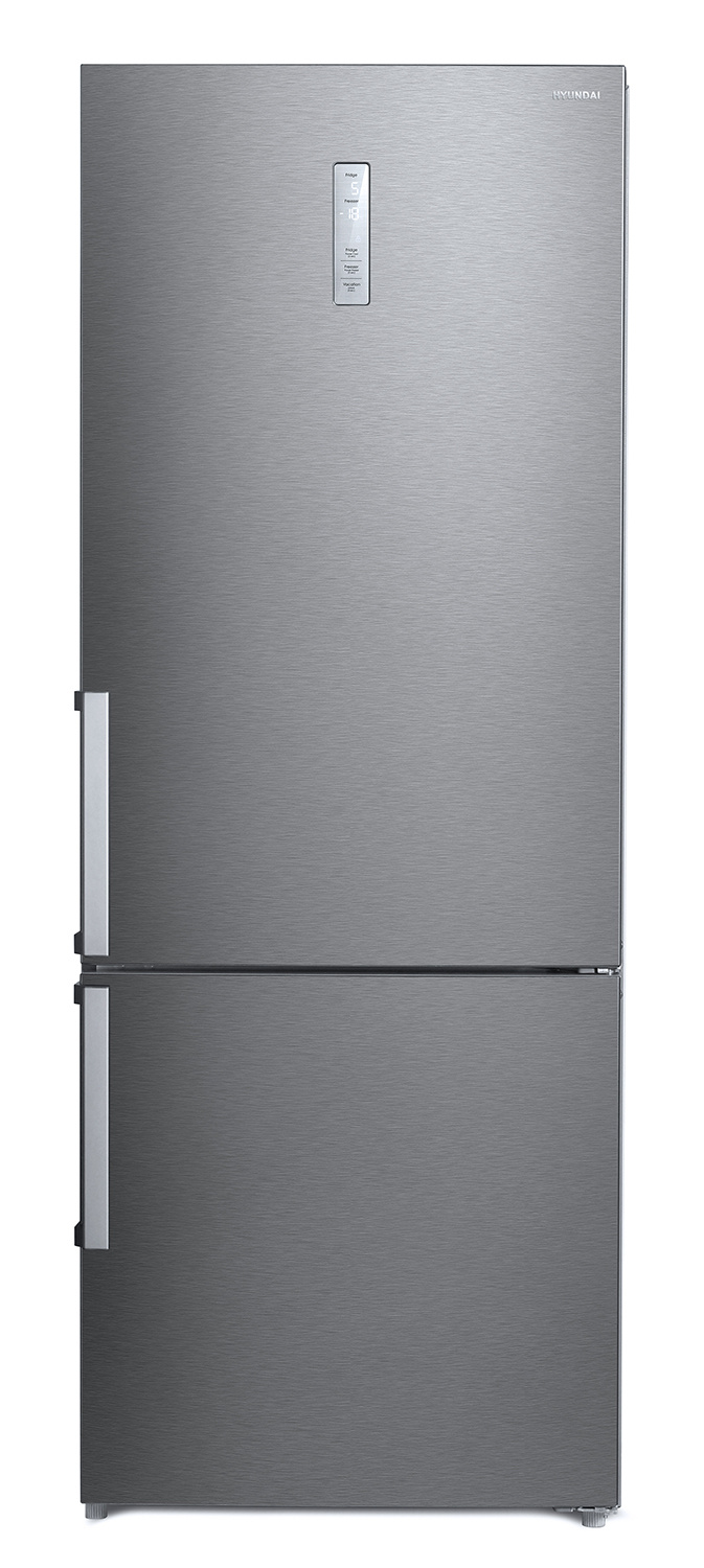 Холодильник HYUNDAI CC4553F серый двухкамерный холодильник hyundai ct5046fdx