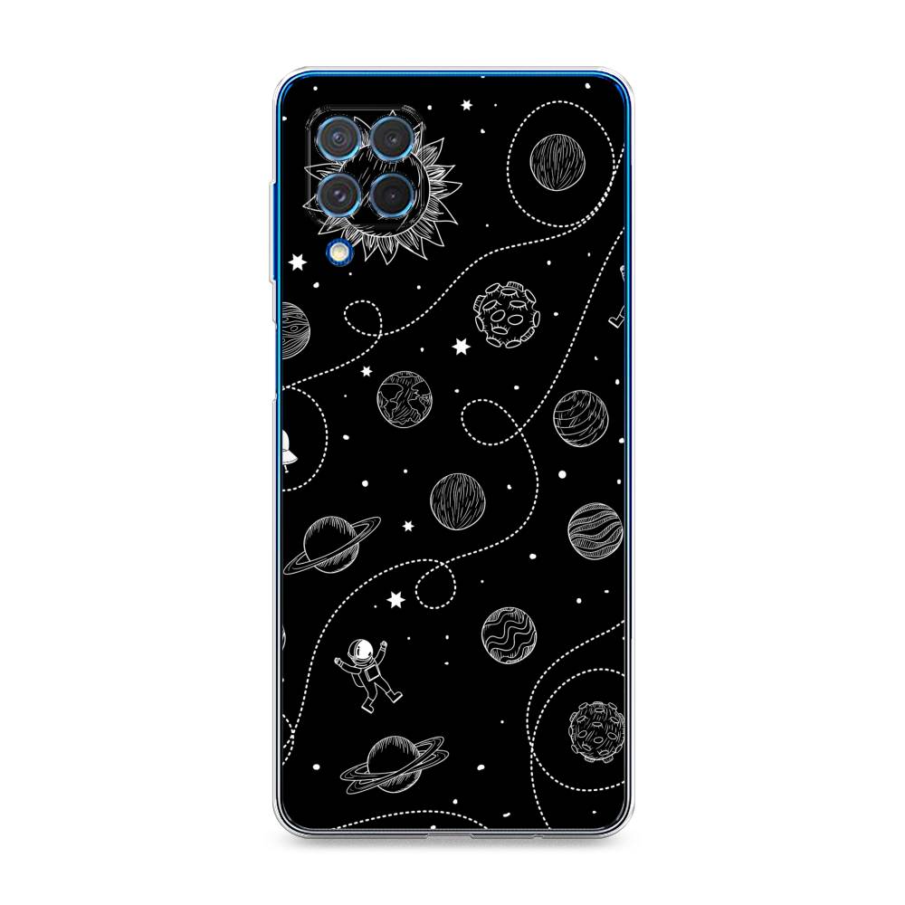 

Чехол Awog на Samsung Galaxy M62 / Самсунг M62 "В невесомости", Бежевый, 2102950-4