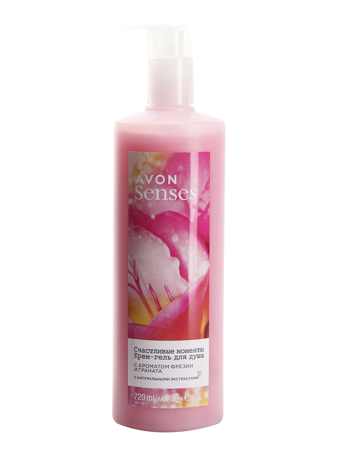 

Гель для душа с дозатором AVON "Счастливые моменты" 720 мл, SM720