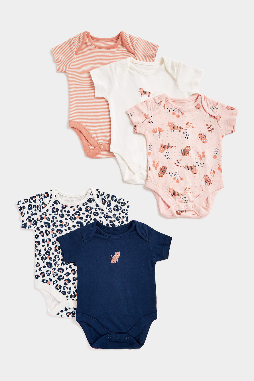 

Боди детское Mothercare MC-CB355, мультиколор, 74, 5 шт, Разноцветный, MC/CB355