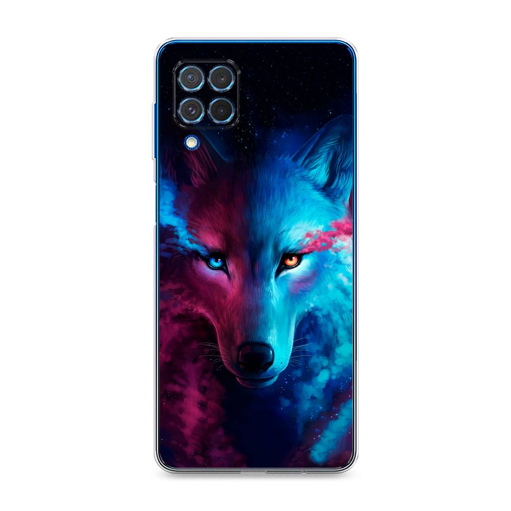 

Чехол Awog на Samsung Galaxy M62 / Самсунг M62 "Волшебный волк", Черный;серый, 2102950-1