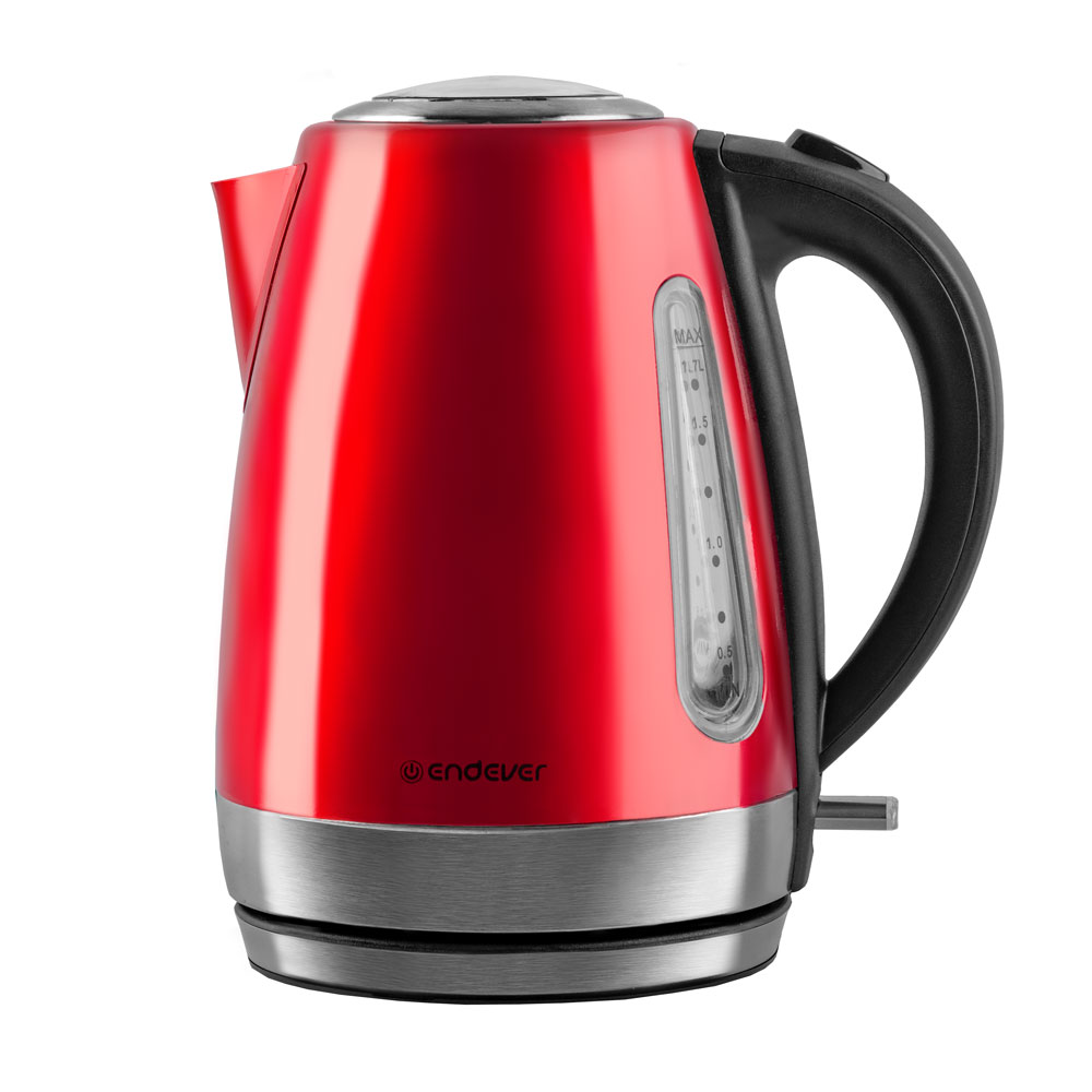 Чайник электрический Endever KR-234S 1.7 л красный шкатулка 7 8 7 8 6см magic home декаративная сдержанная классика 83337