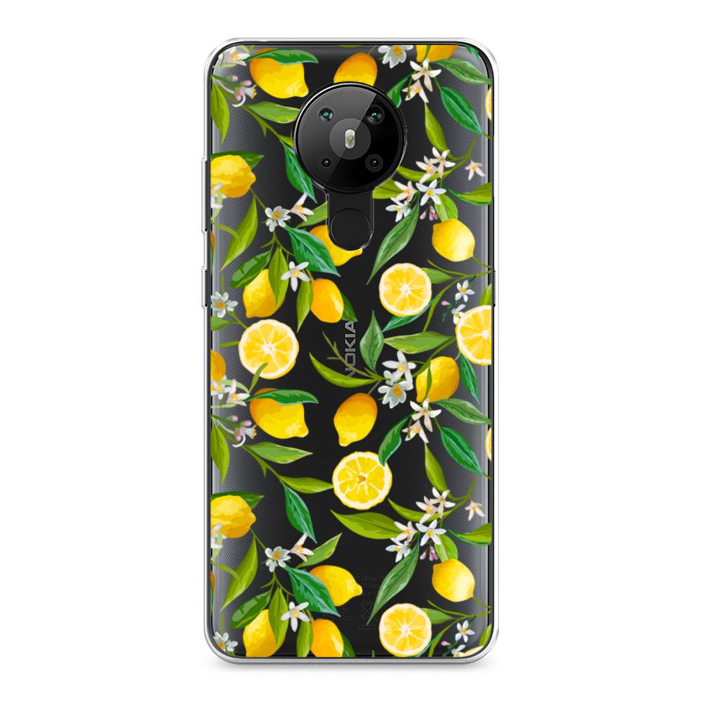 

Чехол Awog на Nokia 5.3 / Нокиа 5.3 "Сочные лимоны", Желтый;белый;зеленый, 123450-10