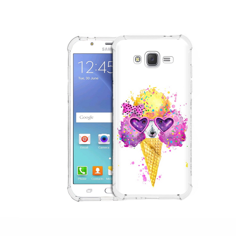 

Чехол MyPads Tocco для Samsung Galaxy J5 (2015) Рожок (PT15272.579.146), Прозрачный, Tocco