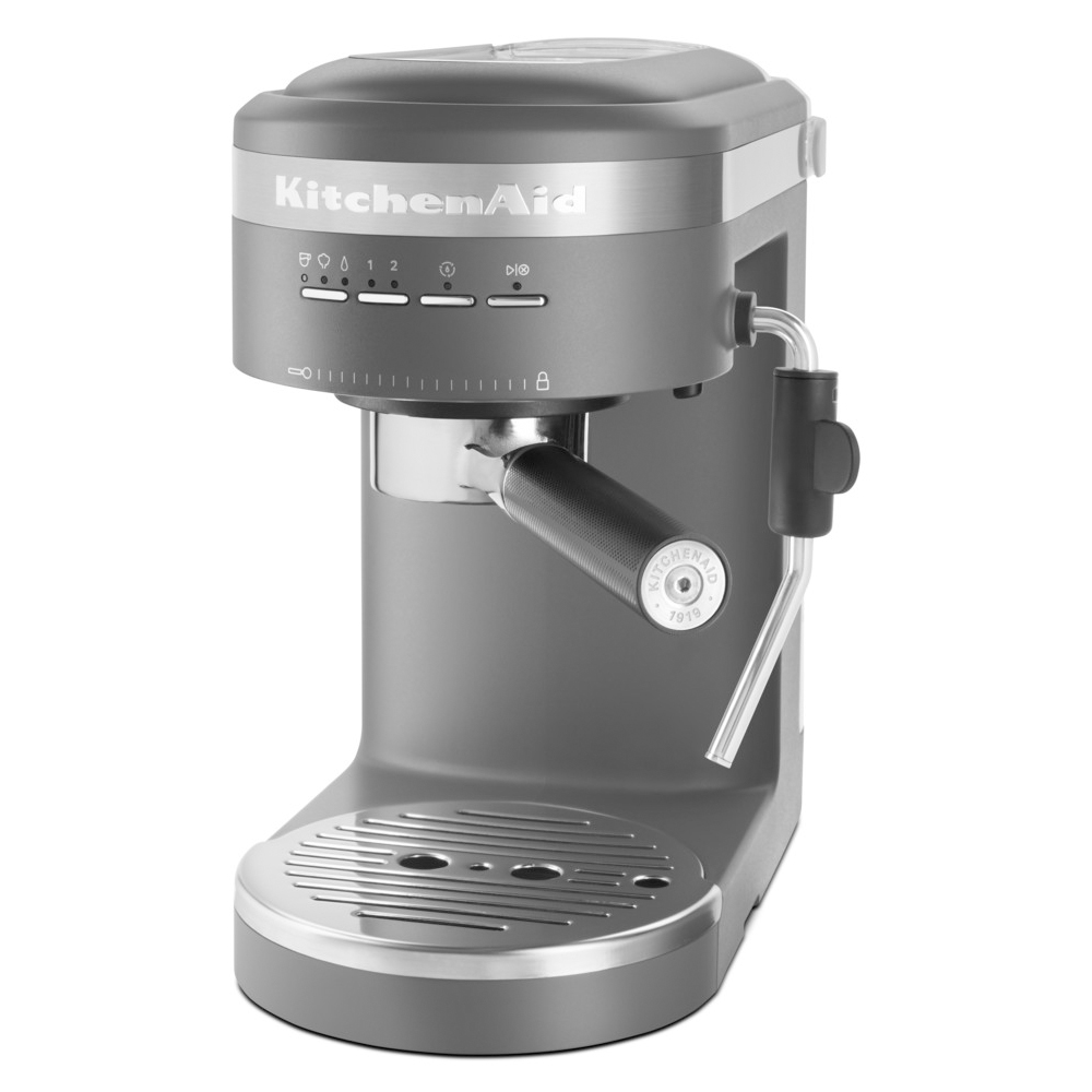 

Рожковая кофеварка KitchenAid 5KES6403EDG Grey, Серый