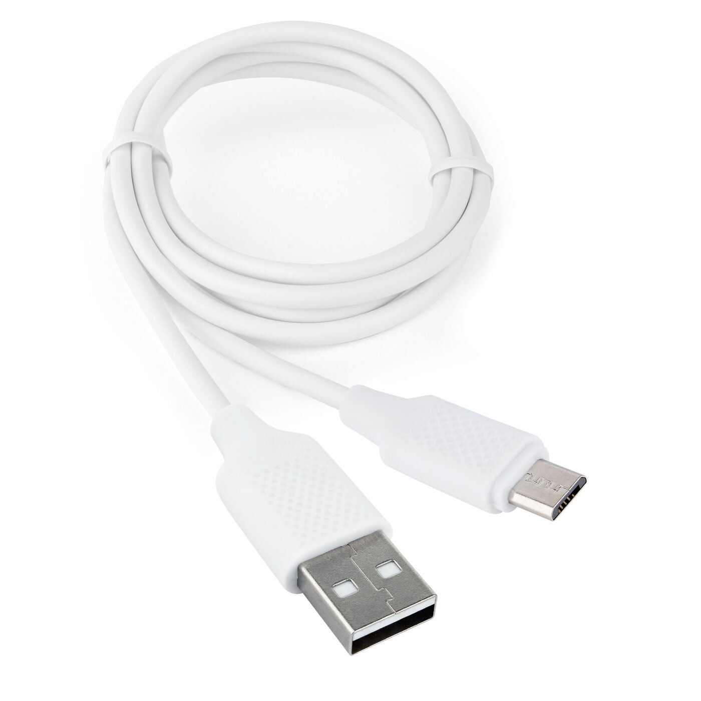 фото Кабель usb 2.0 cablexpert 1м, белый (ccb-musb2-ambmo2-1mw)