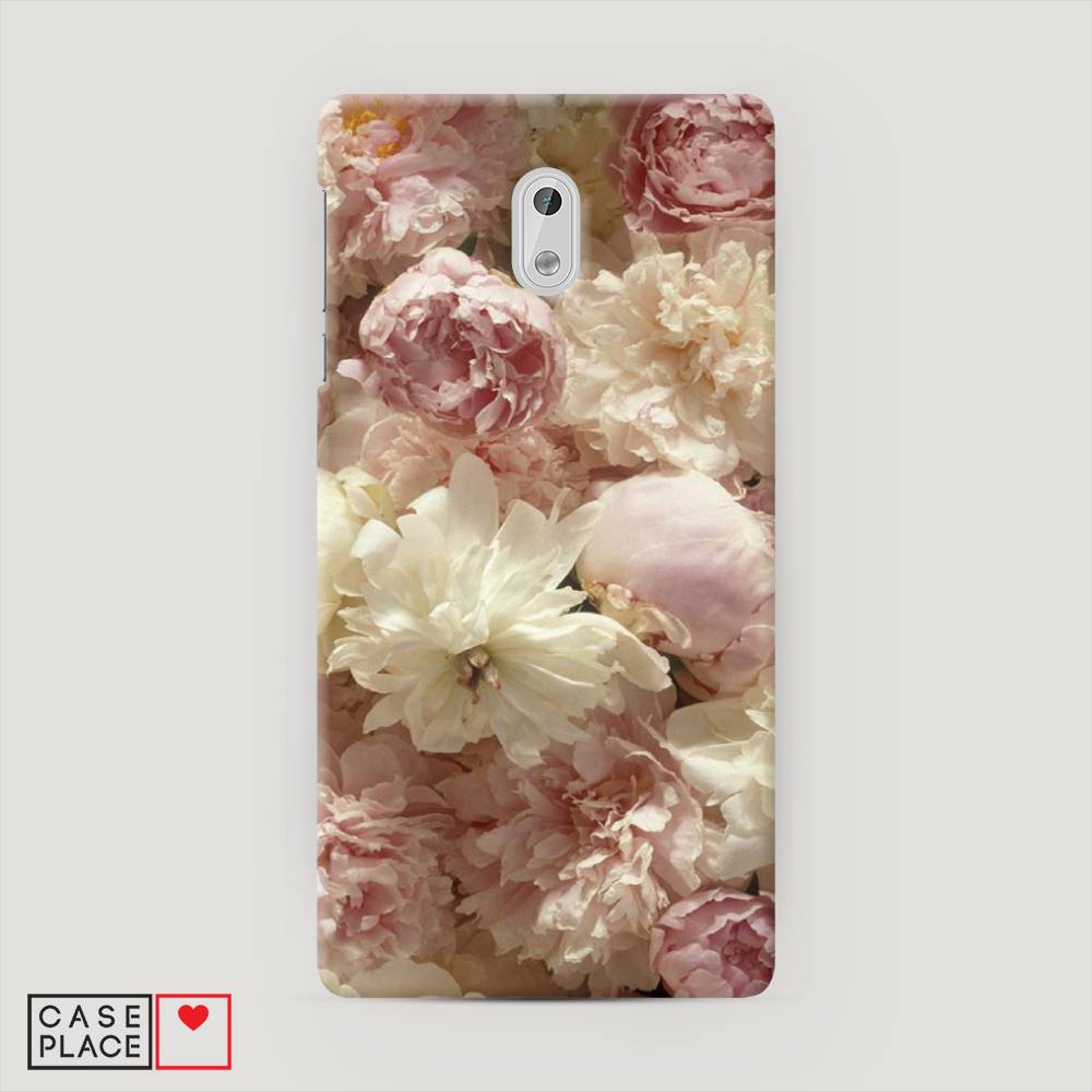 

Чехол Awog "Пионы светлые" для Nokia 3, 120120-6