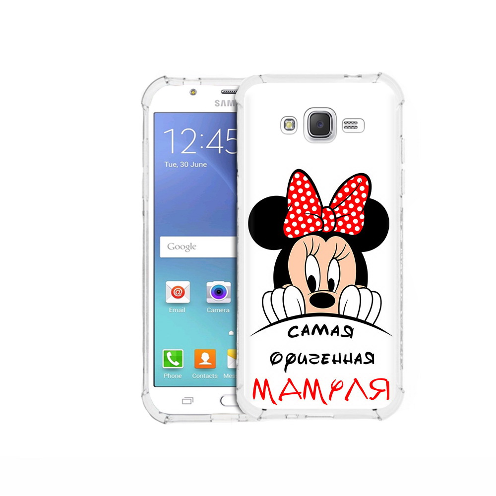 

Чехол MyPads Tocco для Samsung Galaxy J5 (2015) Самая лучшая мамуля Мини Маус, Прозрачный, Tocco