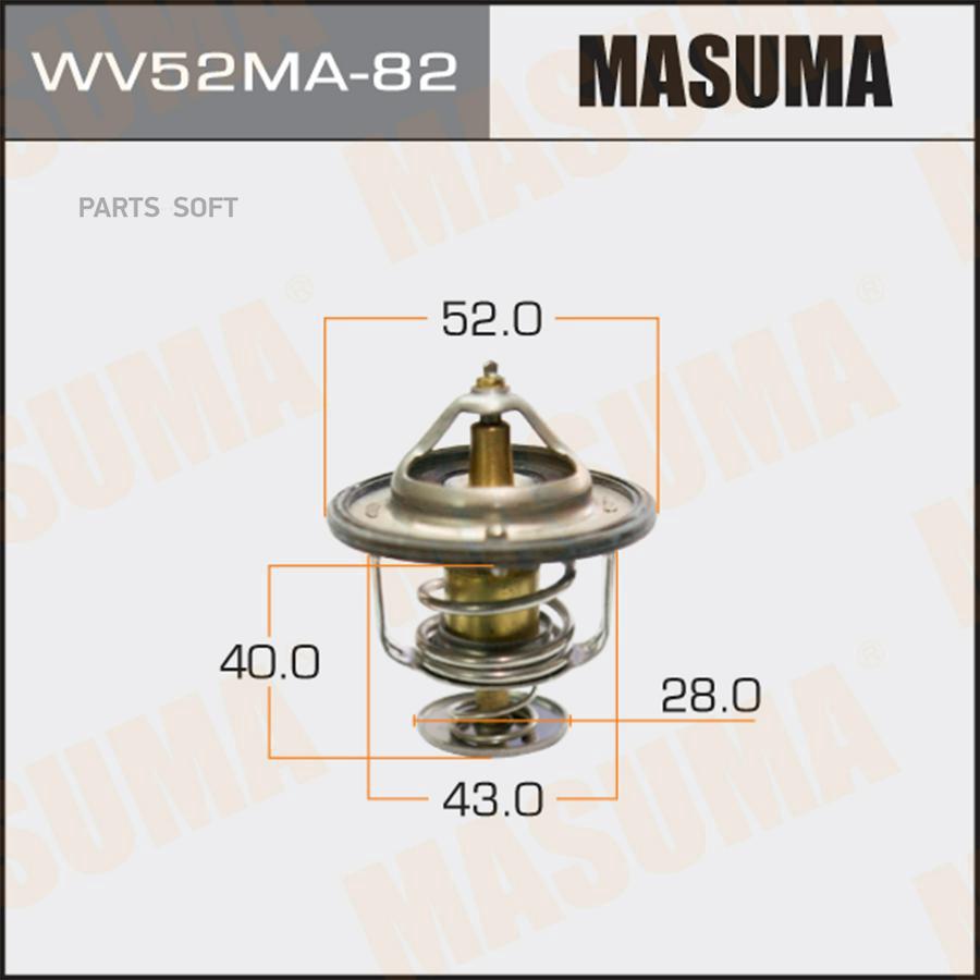 Термостат MAZDA NISSAN SUZUKI Masuma WV52MA82