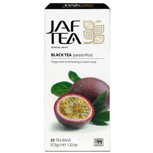 Чай чёрный JAF TEA Passion fruit с ароматом маракуйи, 25 пакетиков