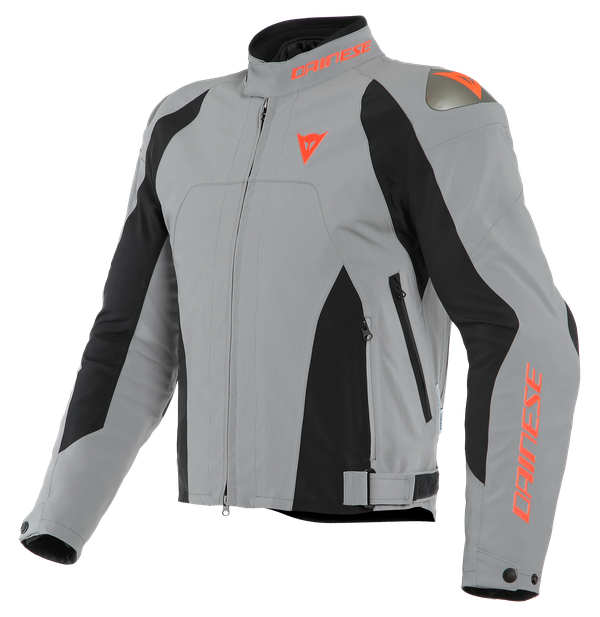 Куртка текстильная Dainese INDOMITA D-DRY XT Frost-Gray/Black-Matt/Fluo-Red (р.58)