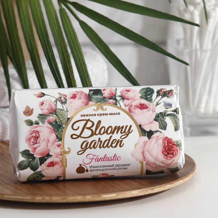 Крем-мыло твердое Bloomy garden 