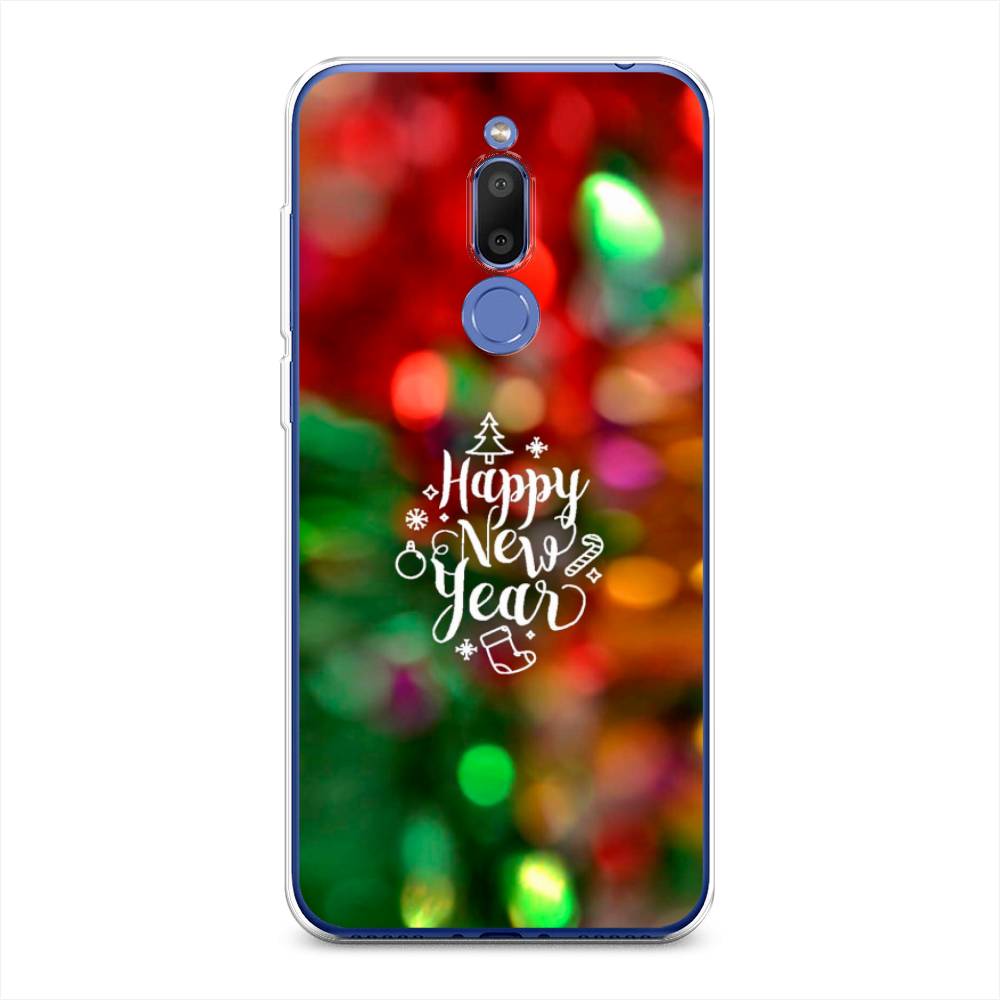 

Чехол на Meizu M6T "Новый Год на елке", Зеленый;красный;желтый, 72850-5