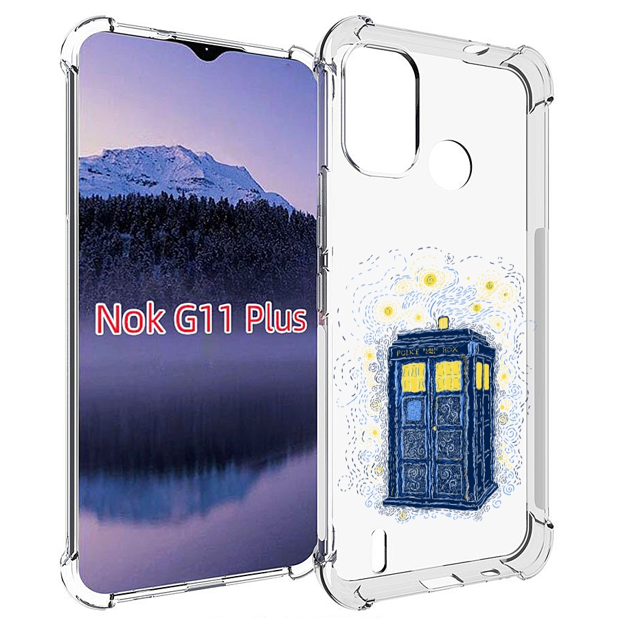 

Чехол MyPads будка рисунок для Nokia G11 Plus, Прозрачный, Tocco