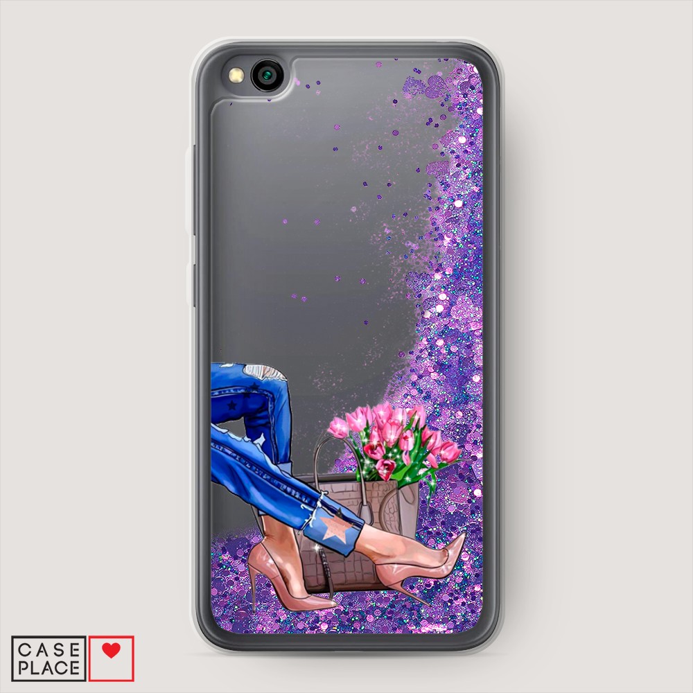 

Чехол Awog на Xiaomi Redmi Go "Каблучки", Разноцветный, 35192-1
