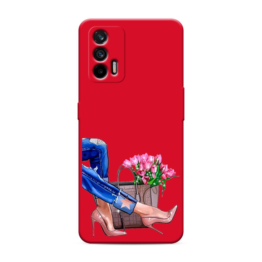 

Чехол Awog на Realme Q3 Pro/GT "Каблучки", Разноцветный, 256553-1