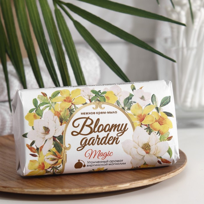 

Крем-мыло твердое Bloomy garden "Magic", 90 г (2 шт.)