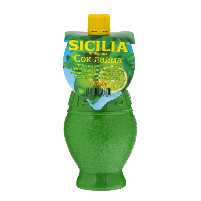 Сок лайма Sicilia 115 мл 174₽