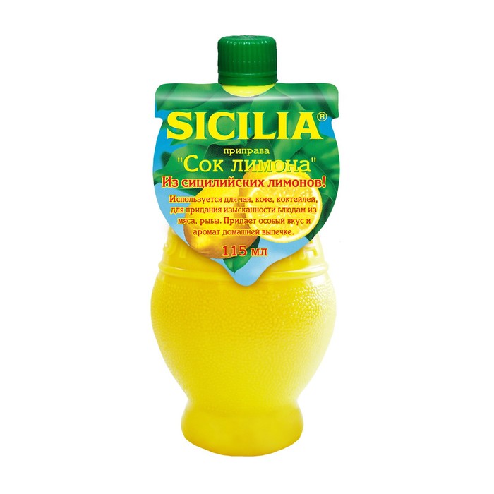 Сок лимона Sicilia 0,115 л
