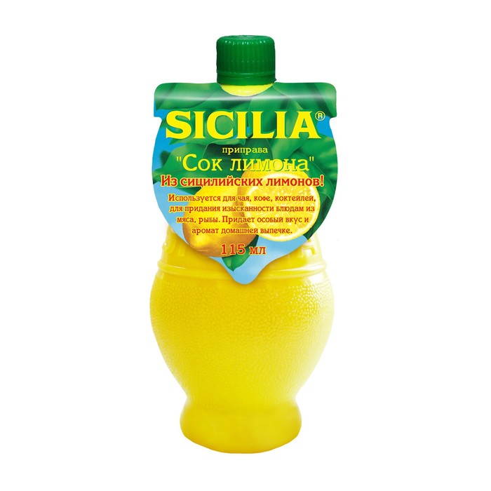 Сок лимона Sicilia 0115 л 152₽