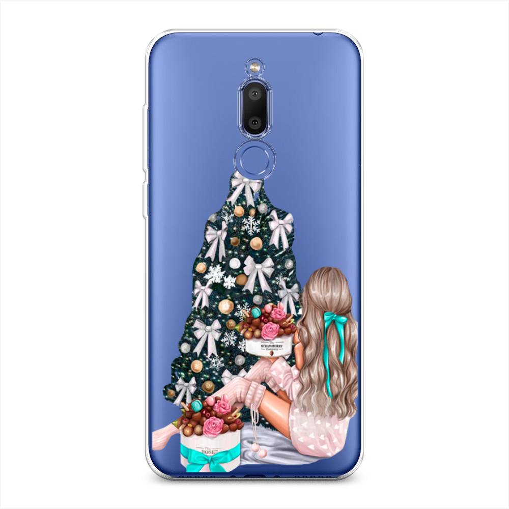 

Чехол на Meizu M6T "New Year", Зеленый;бежевый;голубой, 72850-5
