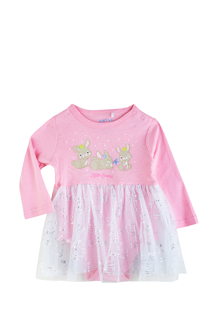 

Боди детское Kari baby AW21B11604005 розовый р.80, AW21B11604005