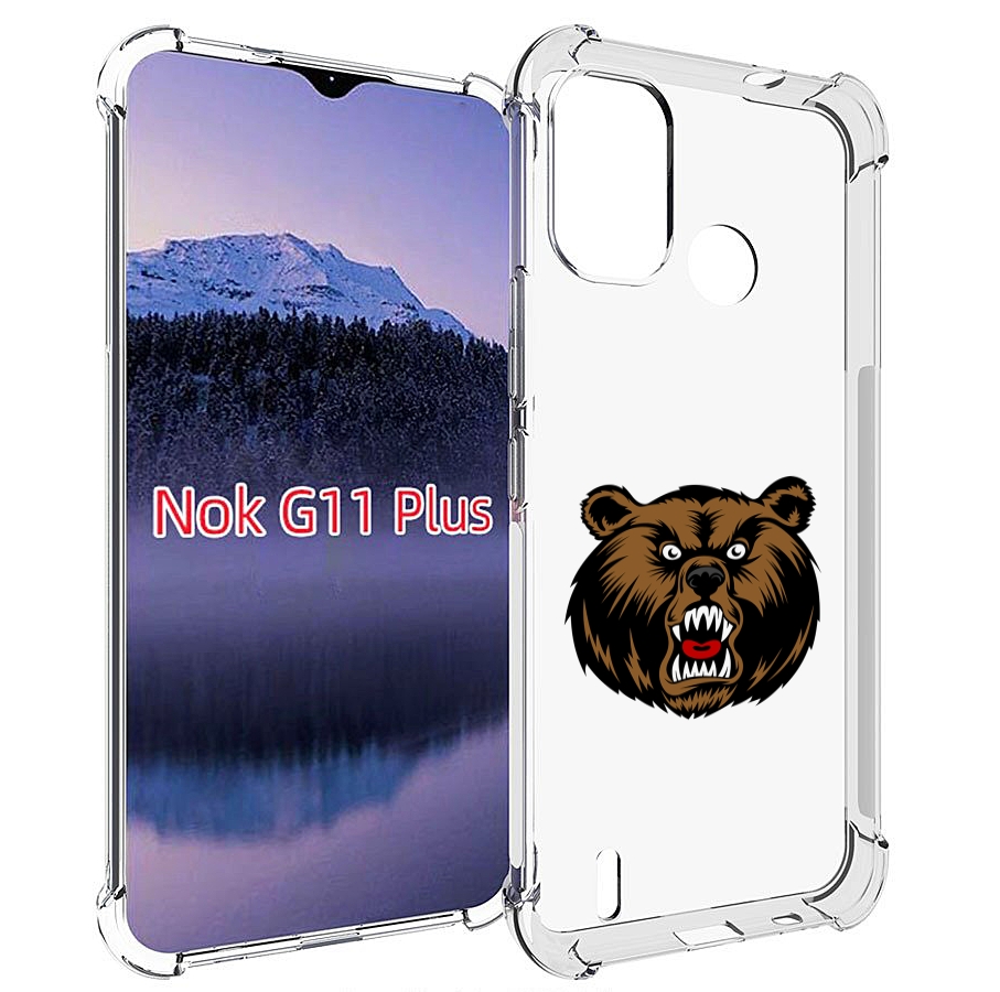 

Чехол MyPads бурый для Nokia G11 Plus, Прозрачный, Tocco