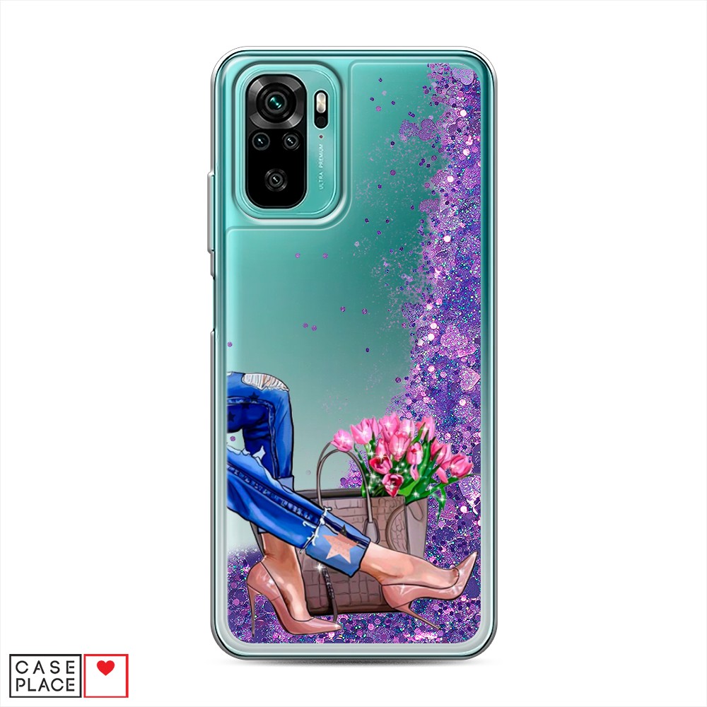 

Чехол Awog на Xiaomi Redmi Note 10/Note 10S/M5s "Каблучки", Разноцветный, 39992-1