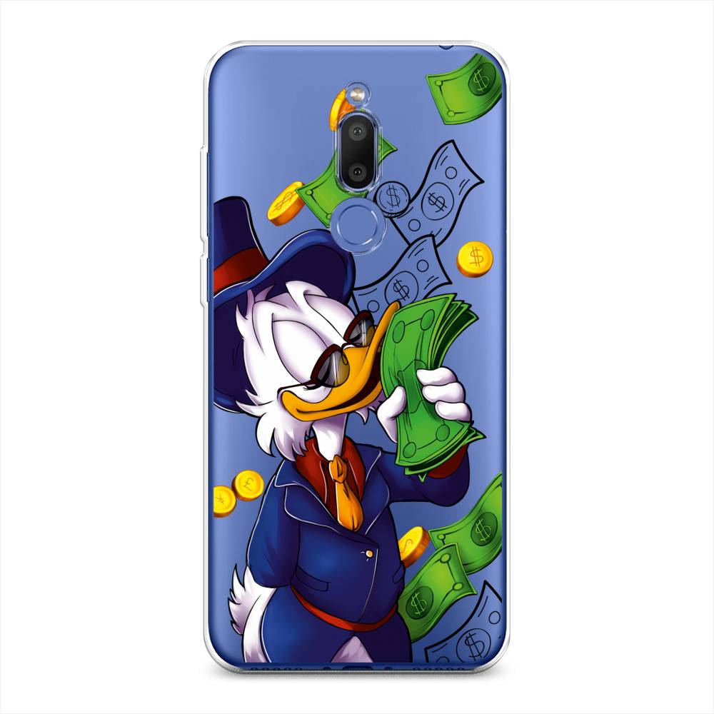 

Чехол на Meizu M6T "Scrooge McDuck with Money", Синий;зеленый;белый, 72850-6