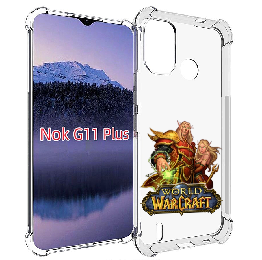 

Чехол MyPads варкрафт2 для Nokia G11 Plus, Прозрачный, Tocco