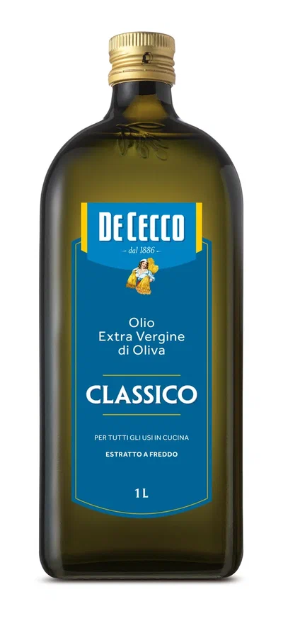 Масло оливковое De Cecco Classico нерафинированное, 1 л