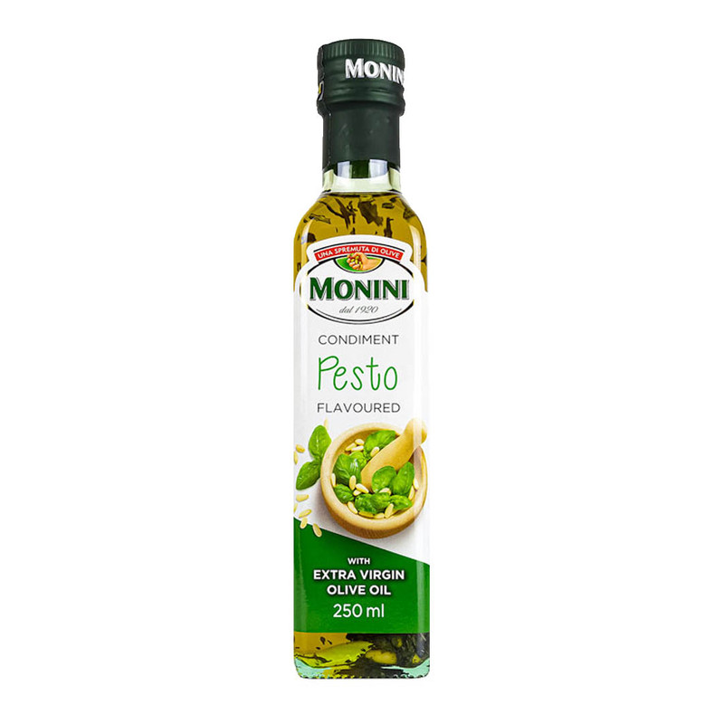 Масло оливковое Monini с ароматом песто 250 мл